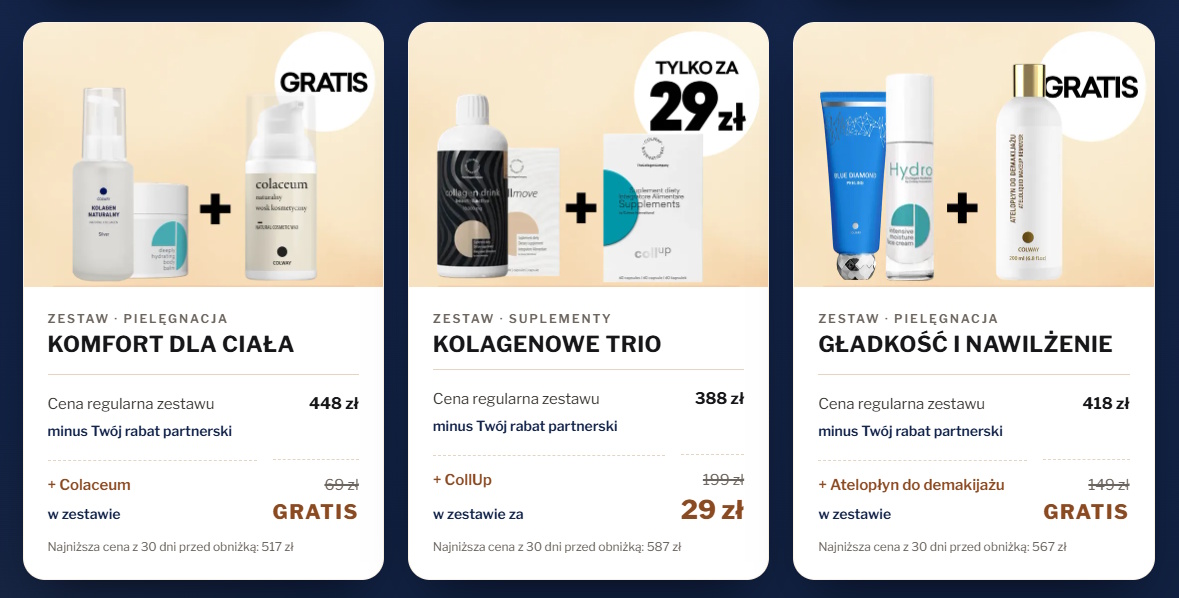 Małe pakiety promocyjne